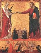 Barna da Siena, The Mystical Marriage of Saint Catherine sds